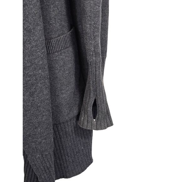 Lululemon Still Lotus Wrap Reversible Long Sleeve Cardigan Sweater 8 - Picture 2 of 6